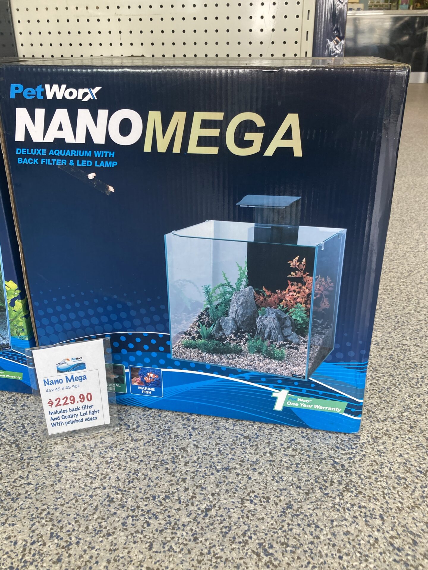 Petworx Nano Mega Aquarium Set 90L The Online Aquarium Shop