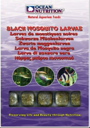Ocean Nutrition Frozen Black Mosquito Larvae 100g