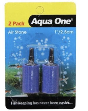 Aqua One Airstone 1 Inch 2.5Cm 2Pk