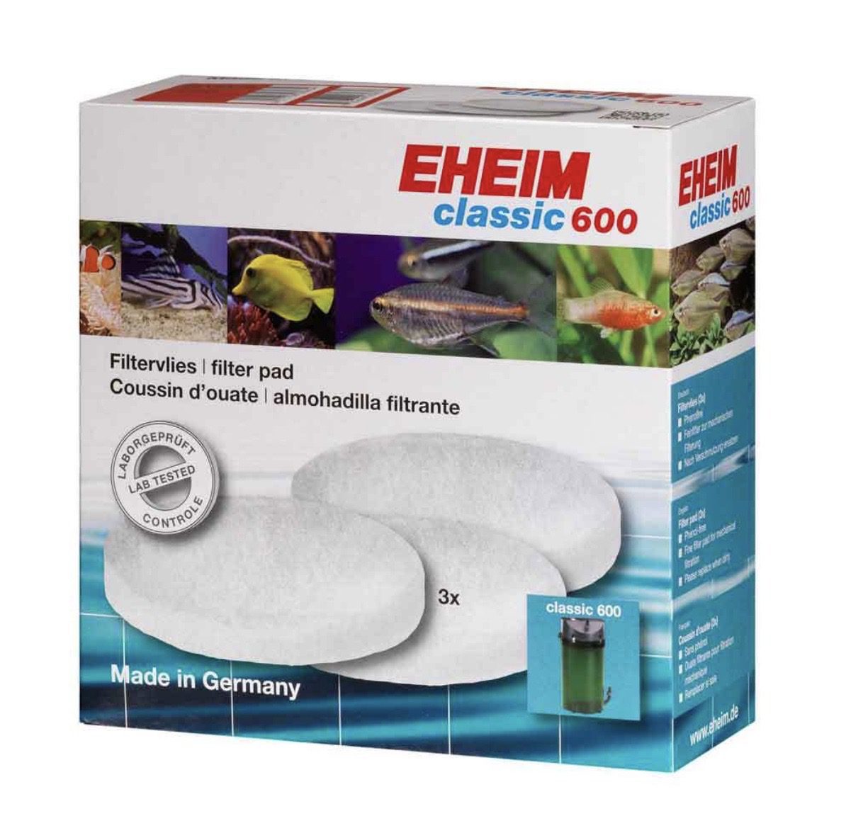 Eheim White Wool Filter Pad For Classic 6002217 The Online Aquarium Shop