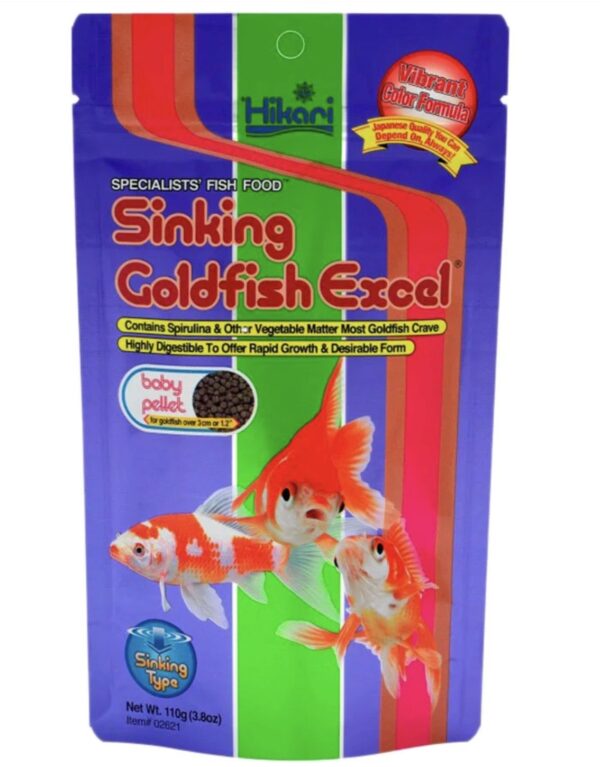 Hikari Sinking Goldfish Excel Baby 110g