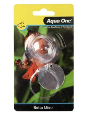Aqua One Floating Betta Mirror with Acrylic Float 17cm
