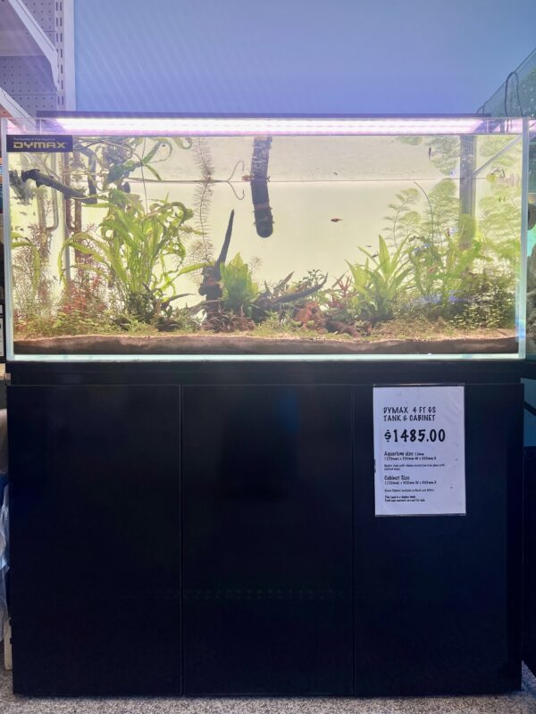 Dymax GS Series Aquarium 120x50x55 and Cabinet